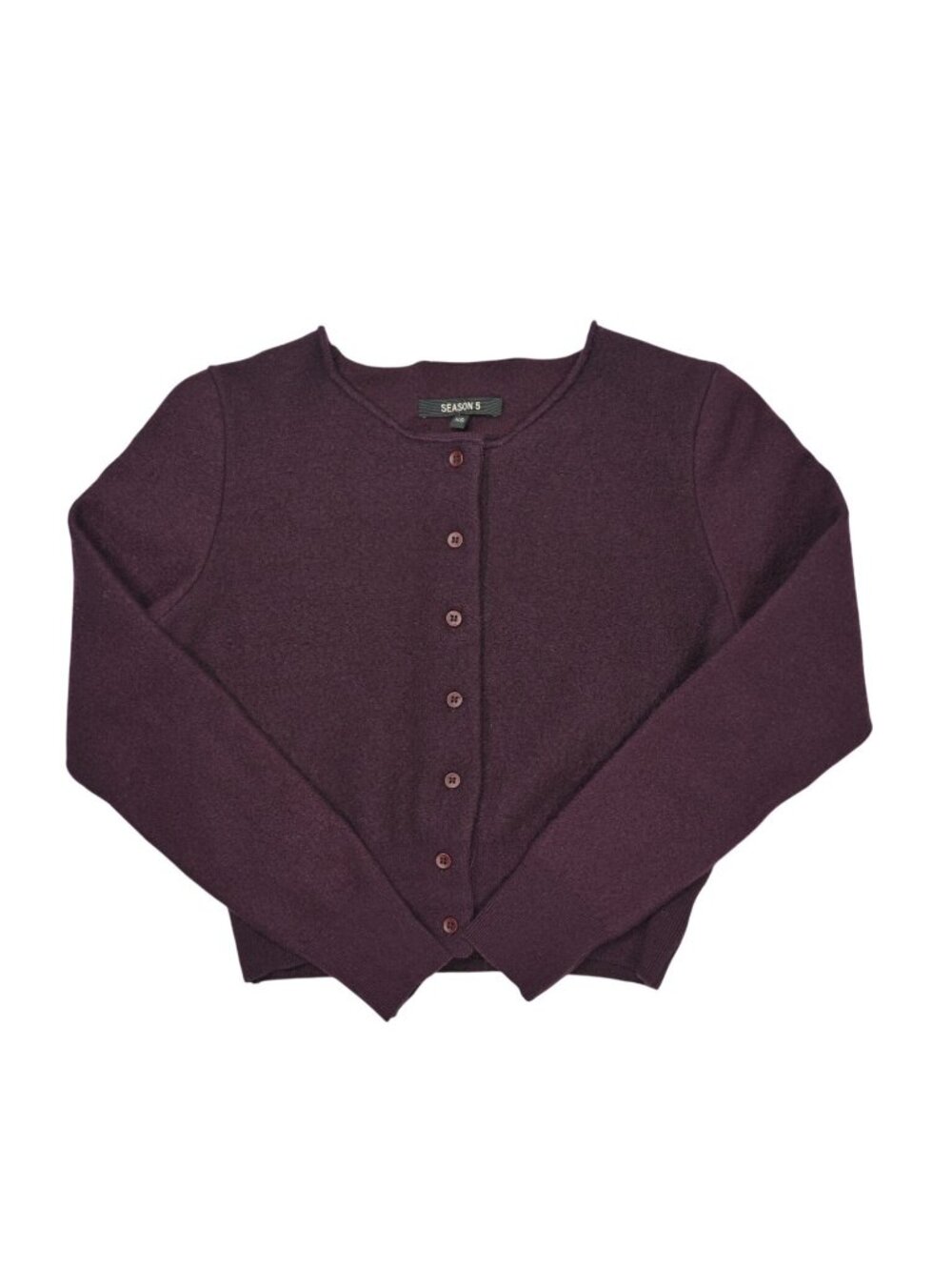 Yeezy Season 5 2017 Cardigan in Eggplant